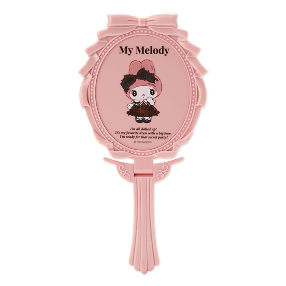 Sanrio 589004 Mirror My Melody, My Melody, Secret Melody Series Character, 3.3 x 0.4 x 7.1 inches (8.5 x 1 x 18 cm)
