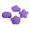 Bigjigs Toys Lavender Purple Silicone Sand Moulds - 4 Piece Silicone Beach Toys Set, Eco Friendly Beach Toys, Sustainable Sand and Water Toys, Sand Toys for Toddlers Age 3-5 Years view 1