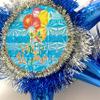2 Pc Party Pinata 6 Point Happy Birthday Childrens Traditional Game Decor 10" view 3