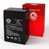 AJC Battery Compatible with Avigo Mini Quad Red Racer AVQUADR 6V 5Ah Ride-On Toy Battery view 2