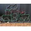 Neon LED Christmas Train and Car Motif  Lighted Silhouette  67 Inch view 2