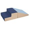 ECR4Kids SoftZone Junior Little Me Climb and Slide, Beginner Climber, Earthtone, 2-Piece view 1