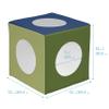 ECR4Kids SoftZone Mirror Cube, Sensory Toy, Earthtone view 2