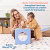 ECR4Kids SoftZone Mirror Cube, Sensory Toy, Earthtone view 4