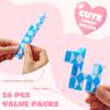 JOYIN 28 Packs Valentine's Day Cards with Snake Twist Toys for Kids, Snake Twist Puzzle Magic Stress Relief Fidget Toys with Cards for Valentine Classroom Exchange Prizes Party Favor view 4