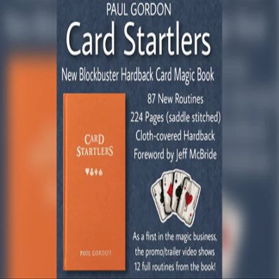 MJM Card Startlers by Paul Gordon - Book