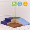 ECR4Kids SoftZone Junior Little Me Corner Climber, Beginner Playset, Earthtone, 4-Piece view 4