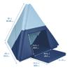 ECR4Kids SoftZone Camp, Canoe and Tumble Too, Folding Playmat, Earthtone view 2