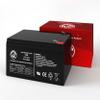 AJC Battery Compatible with YingTrading Kids Car 2 Seats XJL588-Blue XJL588-Red 12V 10Ah Ride-On Toy Battery view 2