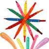 100 Pack Rocket Balloons, Flying Balloon w/Whistling Noise, Screaming Balloon Rocket to the Sky for Parties view 1