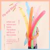 100 Pack Rocket Balloons, Flying Balloon w/Whistling Noise, Screaming Balloon Rocket to the Sky for Parties view 4