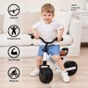 KRIDDO 1-2 Year Old Balance Bike, Mini Cruiser for First Birthday, Black view 2