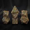 UD Unique Dice DND Metal Dice Set D&D Polyhedral Dice Set with Gift Box Metal Box DND Dice Set Polyhedron Dice for Dungeons and Dragons MTG D&D RPG Table Games D4 D6 D8 D10 D12 D20 Role Playing Game view 3