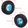 4PCS Treehobby RC 1.9 Crawler Tires 4.25 Inch 108mm Outer Diameter with Aluminium Alloy Wheel Rims Compatible with 1/10 Axial SCX10 RC4WD D90 TRX-4 RC Climbing Car Upgrade Parts view 3