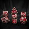 UD Unique Dice DND Metal Dice Set D&D Polyhedral Dice Set with Gift Box Metal Box DND Dice Set Polyhedron Dice for Dungeons and Dragons MTG D&D RPG Table Games D4 D6 D8 D10 D12 D20 Role Playing Game view 2