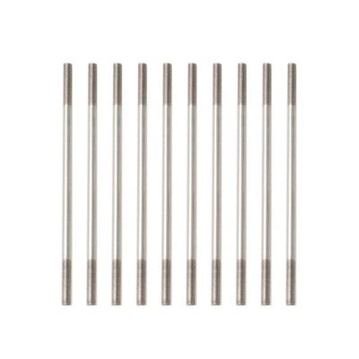 BAIJAC 10PCS M3 M4 Threaded Tie Push Rod Stainless Steel Screw Servo Linkage Connect Fastener Bars Link Pushrod CW CCW for RC Car Boat ( Color : M4x40mm )