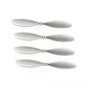 BAIJAC 4PCS RC Fixed Wing Drone 6-10Inch Propeller 2-Blade Paddle Shaft Hole 1.5mm Props for Elastic Rubber Band Powered Aircraft Model ( Color : 4pcs 7inch ) view 1