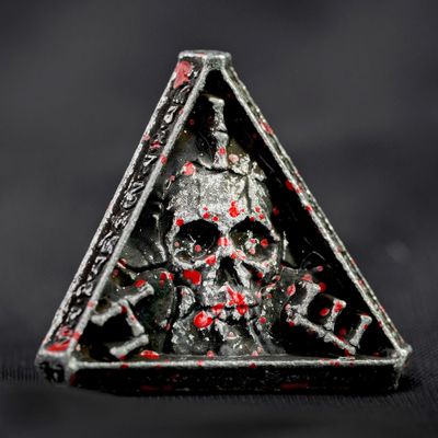 UD Unique Dice DND Metal Dice Set Skull Polyhedral Dice Set with Gift Box Metal DND Dice Set for MTG D&D RPG Table Games D4 D6 D8 D10 D12 D20 Role Playing Game DND Gifts for Players DM Game Masters