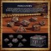 UD Unique Dice DND Metal Dice Set Skull Polyhedral Dice Set with Gift Box Metal DND Dice Set for MTG D&D RPG Table Games D4 D6 D8 D10 D12 D20 Role Playing Game DND Gifts for Players DM Game Masters view 3