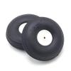 BAIJAC 2pcs/lot High Elastic Rubber Wheel for Rc Fixed-Wing Airplane(Diameter 25/32/45/50/55/64/70/76MM ) can for DIY Robot Tires ( Color : 89MM (3.5 inch) ) view 2