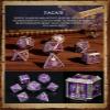 UD Unique Dice DND Metal Dice Set D&D Polyhedral Dice Set with Gift Box Metal Box DND Dice Set Polyhedron Dice for Dungeons and Dragons MTG D&D RPG Table Games D4 D6 D8 D10 D12 D20 Role Playing Game view 3