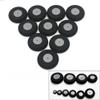 BAIJAC 10pcs/lot Airplane Wheels 30mm 40mm 55mm 65mm 75mm Airplane Sponge Wheels ( Color : 75MM ) view 1