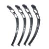 4pcs/Set Universal Aircraft Qudcopter Wheels Tripod Landing Skids Gear for F450 F550 SK480 (1 Set ) ( Color : Black ) view 2