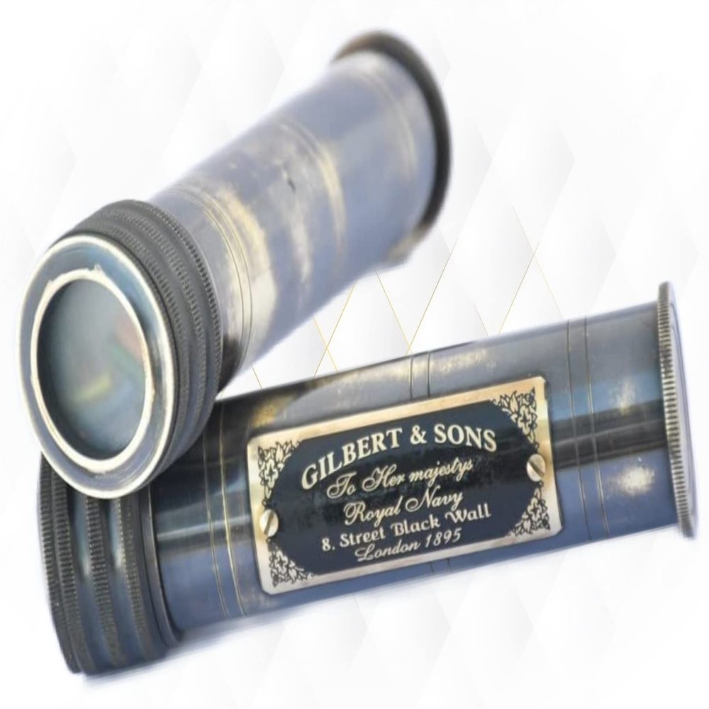 Kaleidoscope - Personalized Brass Kaleidoscope - Personalised Gift for, Birthday Gift, Gift for Son, Multicoloured Kaleidoscope Gift
