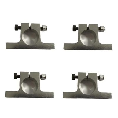 BAIJAC 4PCS Aluminum Alloy T-Shaped Pipe Clamp 12mm/14mm Carbon Tube Clip Holder Motor Mount Fixed Base for RC Drone Quadcopter Parts ( Color : 14mm )