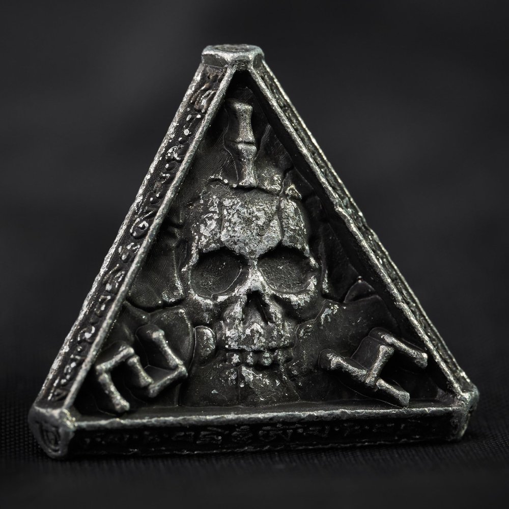 UD Unique Dice Skull Dice Bone Dice RPG DND Metal D&D Skull Polyhedral Dice Set with DND Dice Set for MTG RPG Table Games D4 D6 D8 D10 D12 D20 D100