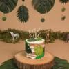 Wild One Cake Topper - Wild One birthday party Decorationswild 1st/fisrt birthday cake topper,Jungle Safari First Birthday Decor Wild One Party,1st birthday Smash Cake Topper view 4