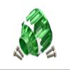 Aluminum 7075-T6 Front Or Rear Differential Case For Traxxas 1:5 X Maxx 6S / X Maxx 8S / XRT 8S / 1:6 Sand Car 8S Upgrades - Green view 1