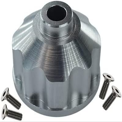 Aluminum Alloy Front/Center/Rear Diff Case Differential Gear Carrier for Traxxas 1/10 V1 V2 New Old MAXX WideMaxx Replace 8981 - Silver