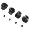 Treehobby 4PCS Metal Steel 32P 5mm Pinion Gear Set 17T 18T 19T 20T with Hex Key for RC Cars(Compatible with 0.8 Metric Pitch) view 4