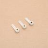 BAIJAC 3PCS Nylon Steering Arm Rocker Shaft Inner Hole 2.6/3.1/4.1MM Landing Gear Rudder for RC Ship/Airplane DIY Model Accessories ( Color : 2.6mm ) view 3