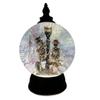 Water Globe with Skeleton Inside That Lights Up view 2