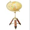 Calif International Vintage Antique Rotating Earth Globe With Adustable Floral Pattern Tripod Stand, Diameter : 12 Inch, Height : 40 Inch view 2
