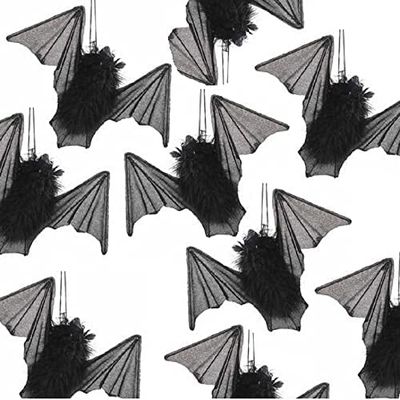 Group of 12 Black Halloween Bats by Factory Direct Craft