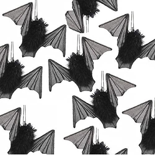 Group of 12 Black Halloween Bats by Factory Direct Craft