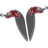 Vgoohobby Adjustable Carbon Fiber Turn Fins 65mmx25mm RC Water Knife Compatible with 70-85cm(27.5"-33.4") Electric Nitro Power Remote Control Boats view 3
