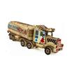 GHQYP Wooden Money Banks Unbreakable Piggy Bank Handmade Tanker Money Box Home Decor Souvenirs Coin Can view 3