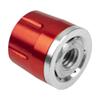 Vgoohobby M4 Wheel Hub Caps Wheel Rim Center Nut Cover Compatible with Traxxas TRX4 TRX6 Axial SCX10 90046 Redcat Gen8 Tamiya 1/10 RC Crawler Car (Red) view 4