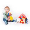 The Baby Bauhaus Set, Jumbo Soft Baby Blocks with Rattle Ball and Mirror from Follies, 0 to 18 Months, Newborn Gift, Award Winning Montessori Developmental Sensory Toys view 1