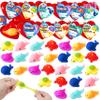 JOYIN 28 Packs Valentines Day Gifts for Kids, Sea Animals Mochi Squishy Toy with Heart Valentines Day Cards for Kids School Classroom, Stress Relief Toy for Valentine Party Favors, Class Exchange view 1