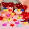 JOYIN 28 Packs Valentines Day Gifts for Kids, Sea Animals Mochi Squishy Toy with Heart Valentines Day Cards for Kids School Classroom, Stress Relief Toy for Valentine Party Favors, Class Exchange view 2