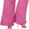 Barbie The Movie Doll, Gloria Collectible Wearing Three-Piece Pink Power Pantsuit with Strappy Heels & Golden Earrings view 4