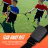 Nerf 10 Player Flag Football Belts + Ball Set - Youth Flags + Junior Foam Football for Kids - Full Kit for 5 v 5 Games - Includes (10) Belts + 1 Foam Ball view 4
