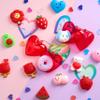 JOYIN 28 Packs Valentines Day Gifts for Kids, Classic Mochi Squishy Toy with Heart Valentines Day Cards for Kids School Classroom, Stress Relief Toy for Valentine Party Favors, Class Exchange Prize view 3