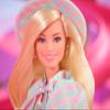 Barbie The Movie Doll, Margot Robbie as, Collectible Doll Wearing Blue Plaid Matching Set with Matching Hat & Jacket view 2