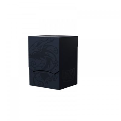 Arcane Tinmen Dragon Shield Card Deck Box  Deck Shell: Midnight Blue/Black  Durable & Sturdy TCG, OCG Card Storage  for Pokemon Yugioh Commander & MTG Magic: The Gathering Cards (AT-30756)